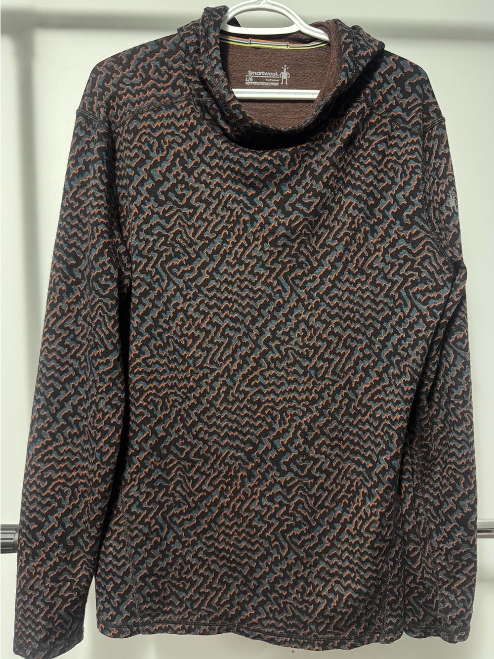 The Smartwool Men's Classic Thermal Merino Base Layer Hoodie